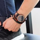 Montre Bracelet Bois Différentes Essences de Bois - MatchingMood