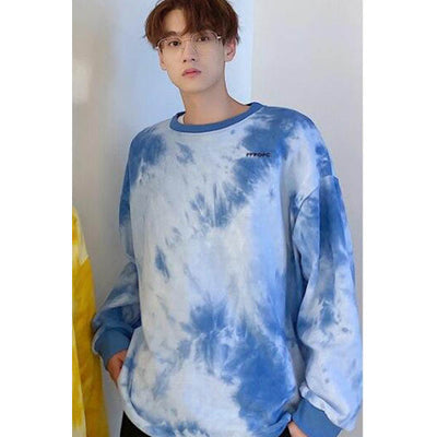 Pull Couple Fashion bleu - MatchingMood