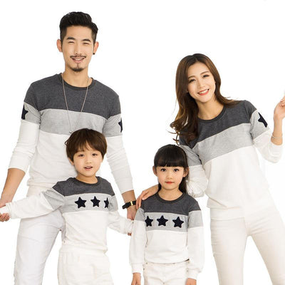 Pull Etoile pour Famille - MatchingMood