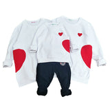 Pull Coeur Famille - MatchingMood