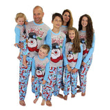Pyjama Bonhomme de Neige pour Photo de Famille