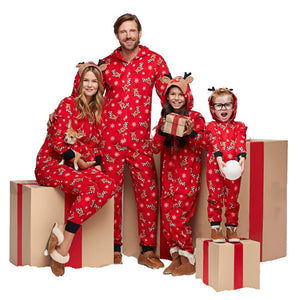 Pyjama Famille Noël Homme Rouge