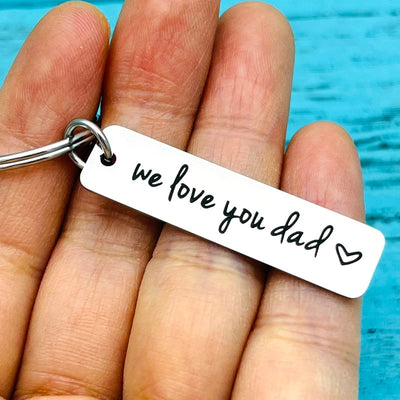 Porte Clé Père Plusieurs Enfants