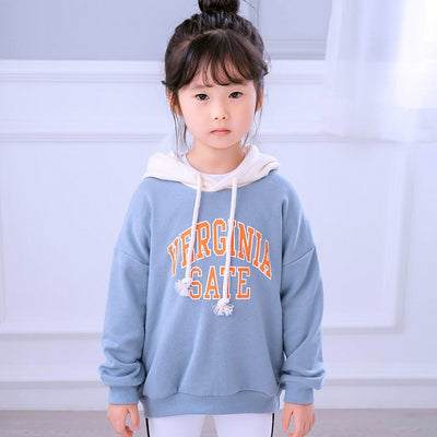 Sweat Virginia Enfant bleu - MatchingMood