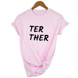T-Shirt Meilleure Amie Better Together Rose - TER THER - MatchingMood