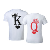 Tee Shirt Queen King Couronnes