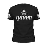 Tee-Shirt King Queen Couple - femme