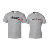 T-Shirt Dear Darling Gris