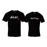 T-Shirt Dear Darling Noir