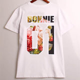 t shirt bonnie and clyde couple -Bonnie fleurs