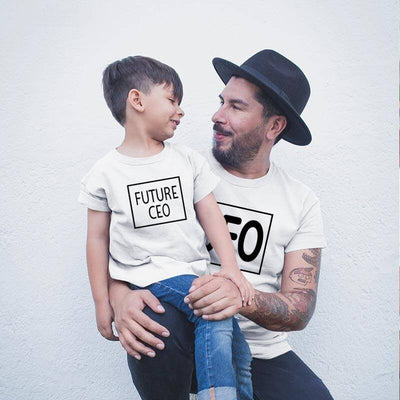 Tee Shirt Enfant Papa CEO