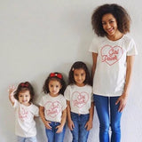 TSHIRT GIRL POWER POUR MAMAN ET FILLES