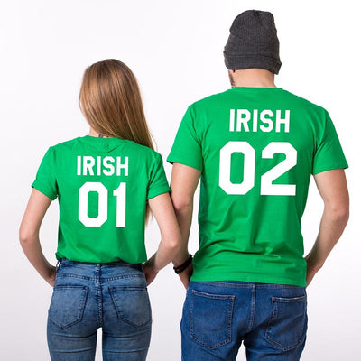 T Shirt Couple Irish