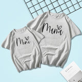 T Shirt Mama Mini Duo mere fille