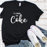T Shirt Meilleure Amie Whisky Coke - J'amère ne Coca