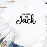 T Shirt Meilleure Amie Whisky Coke - Jamène le Jack Daniel's