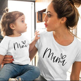 T Shirt  Mama Mini Heart