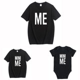 T Shirt Pere Fils Me Mini Me barboteuse