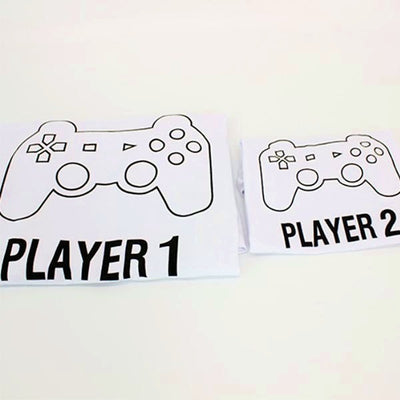 T Shirt Player 1 Player 2 pour Papa Fils