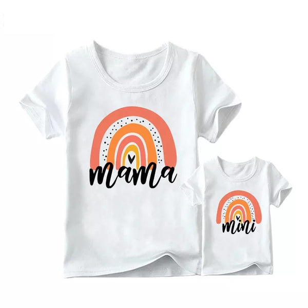 T Shirt Rose Mère Fille  - MatchingMood