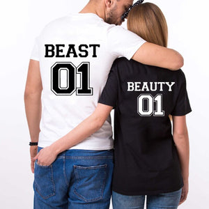 Tee Shirt Beauty and Beast 01