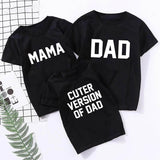 Tee Shirt Famille Cuter Version of Dad