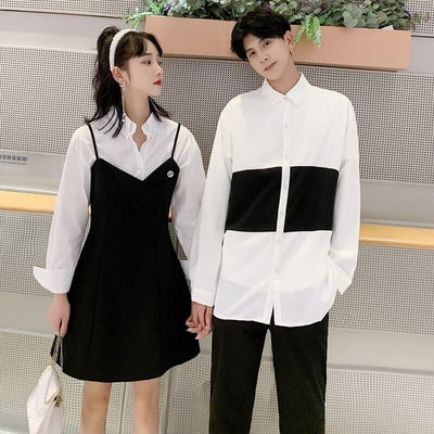 Tenue Couple Chemise et Robe Chemise