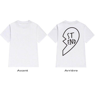 Tee-Shirt Moitié de Cœur ST END