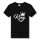 Tee-Shirt de Couple King noir
