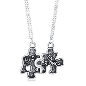 Collier d'Amitié Puzzle Pour Garçon Best Friends
