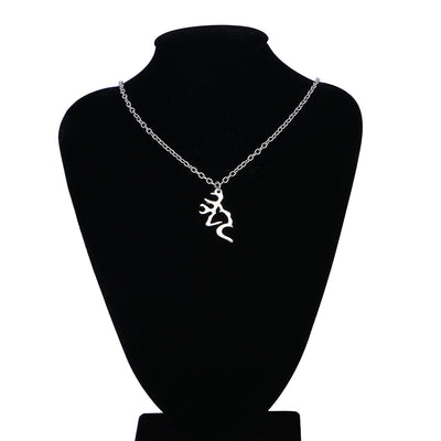 Collier Couple de Cerfs - Cerf