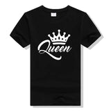Tee-Shirt de Couple Queen Noir