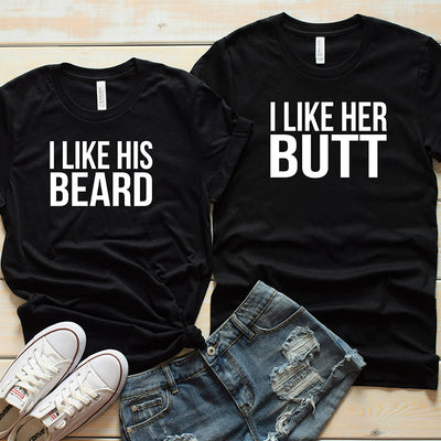 T-shirt J'aime sa barbe