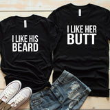 T-shirt J'aime sa barbe