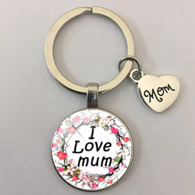 Porte Clé Mère Fille Multicolore