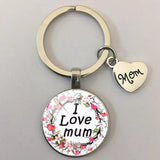 Porte Clé Mère Fille Multicolore