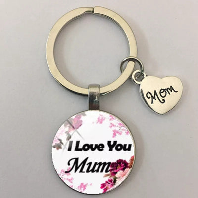 Porte Clé Mère Fille Multicolore