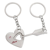 Porte Clé Couple Cupidon Flèche