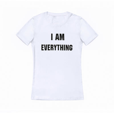 Tee-shirt I am Everything Blanc