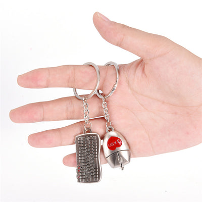 Porte Clés Couple Informaticiens