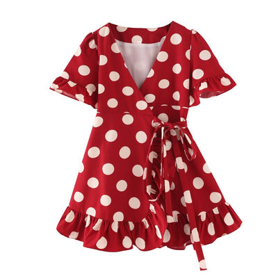 Vetement Famille Pareil Robe Pois Polka