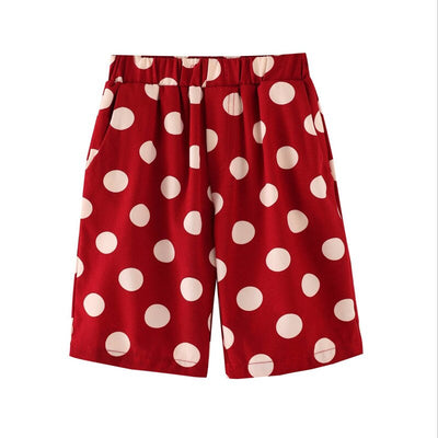 Vetement Famille Pareil Short Pois Polka