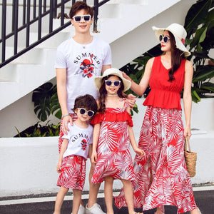 Tenue Famille Assortie Boheme