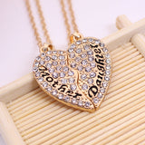 Collier Mère Fille Brillant